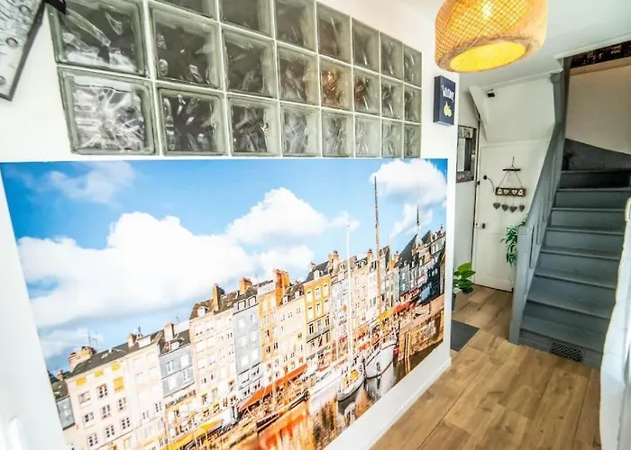 Апартаменти Le Cocon Honfleur Plage 10Min