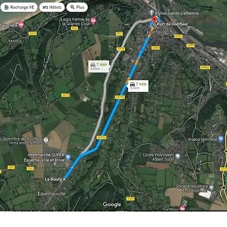 Cocon Le Panoramique 10min Port Parking Gratuit * Honfleur